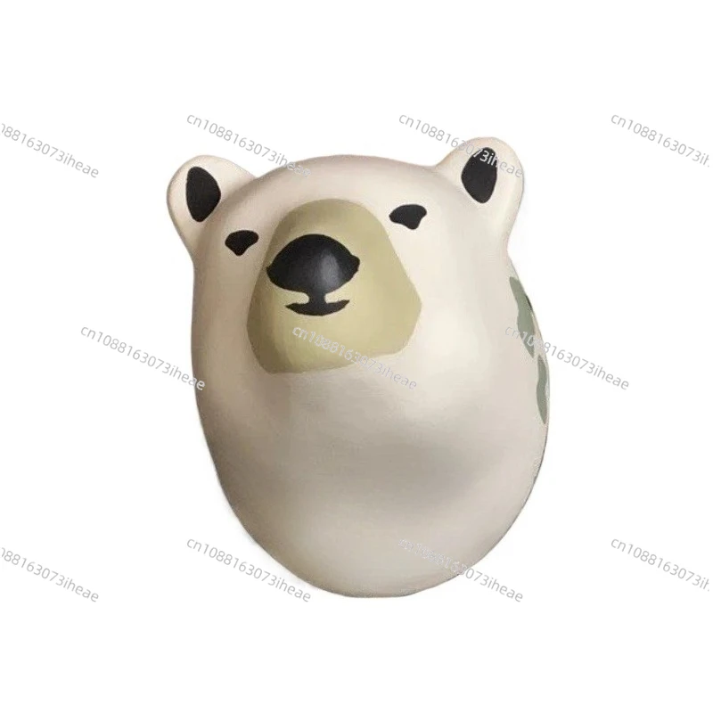 Decoración de pared Interior del hogar, accesorios navideños 2023, cabeza de tigre de dibujos animados hecha por humanos, acentos de pared, esculturas y figuritas