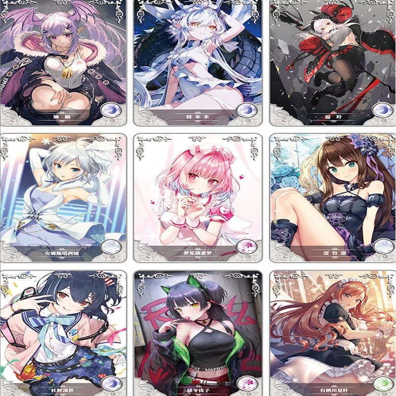 أحدث قصة آلهة أنيمي بطاقات UR SR HR شخصيات نادرة جامع الطبعة الداعم حزمة عرض مجموعة هدايا لمحبي #4