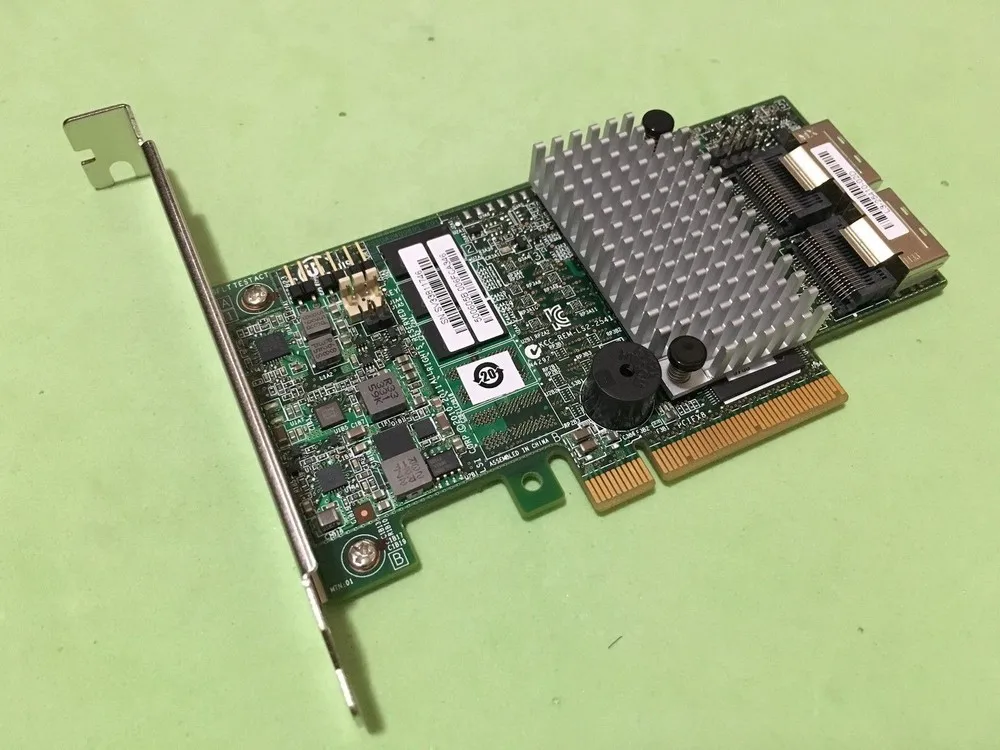 LSI 9267-8i 6 Гбит/с PCI-Express 2.0 512 МБ 8 портов RAID0/1/10 SATA/SAS LSISAS2208