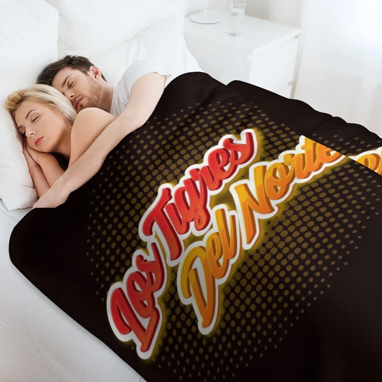 Los-Tigres-del-Norte Mexican Band Throw Blanket for winter Soft Thermal Stuffeds Comforter Giant Sofa Blankets - view 4