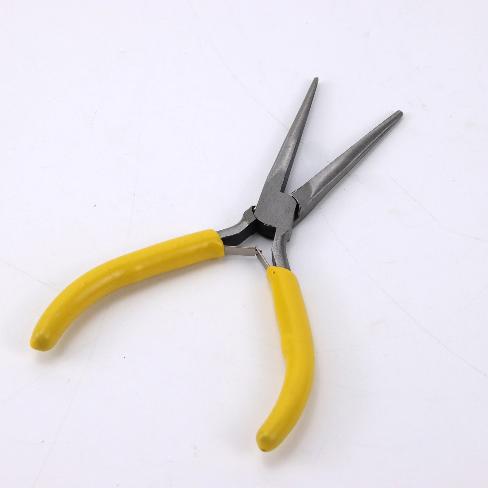 Multi Functional Mini Long Needle Nose Precision Pliers Modeling Jewellery Wire Work Small Plier Cutting 5 inch Hand Tool Yellow