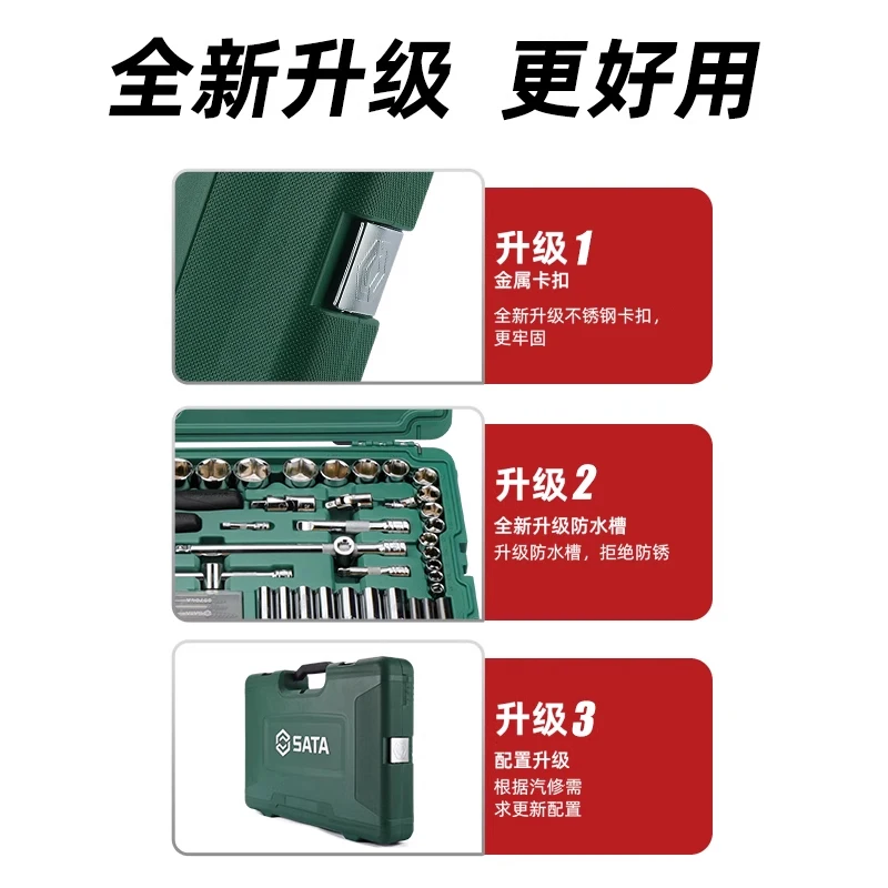 Mechanical equipment maintenance comprehensive set 76 pieces machine repair condition maintenance combination toolbox set