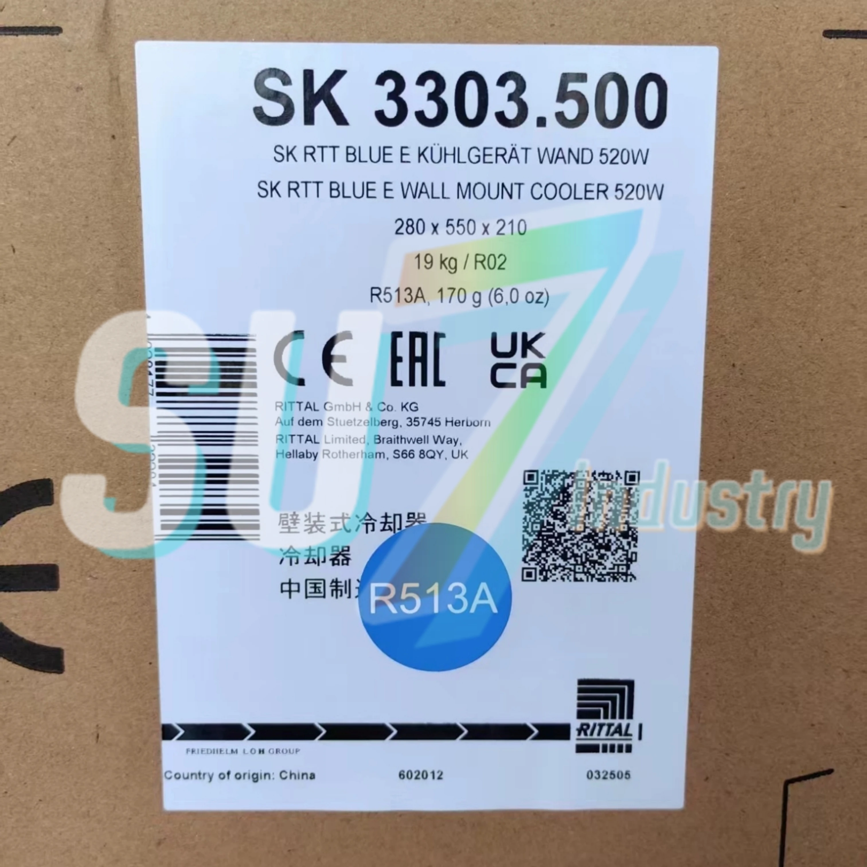 SK3303.500 SK 3303500 캐비닛 에어컨 새로운 원본