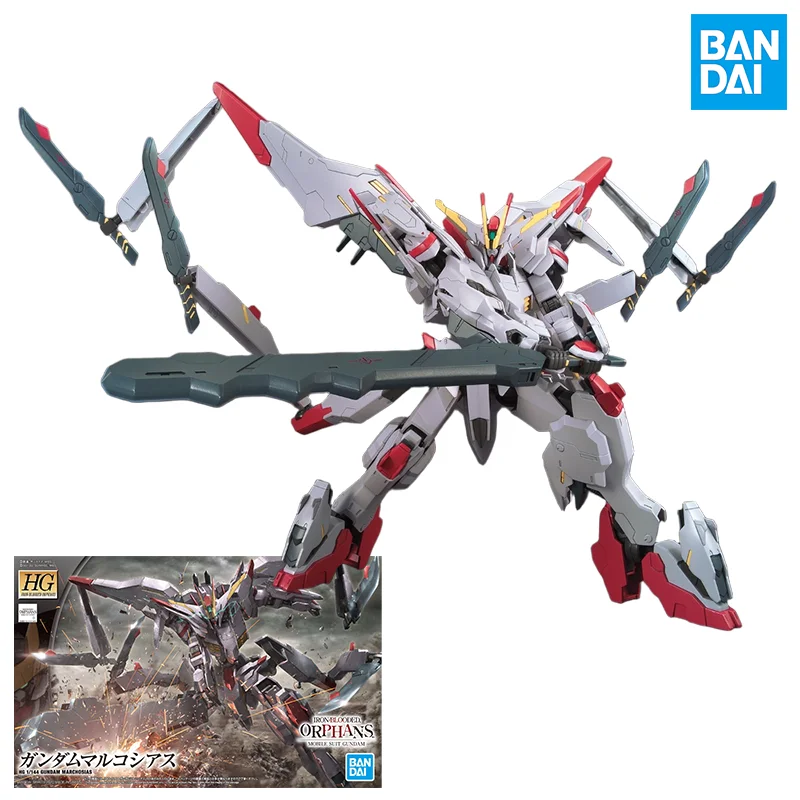 

Bandai GenuineHG IBO 040 1/144 Iron Blood Orphans GUNDAM MARCHOSIAS Anime Action Figure Assembly Model Toys Gifts for Children
