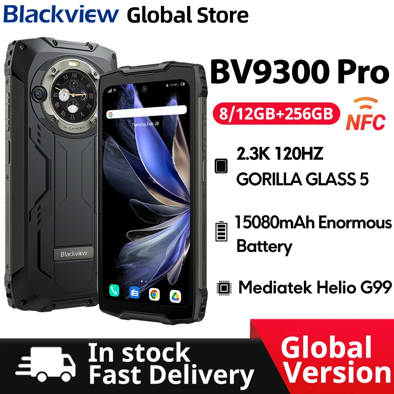 

Прочный телефон Blackview BV9300 Pro, 6,7-дюймовый дисплей 120 Гц, 8/12 ГБ, 256 ГБ, смартфон с двойным экраном, аккумулятор 15080 мАч, мобильный телефон 64 МП