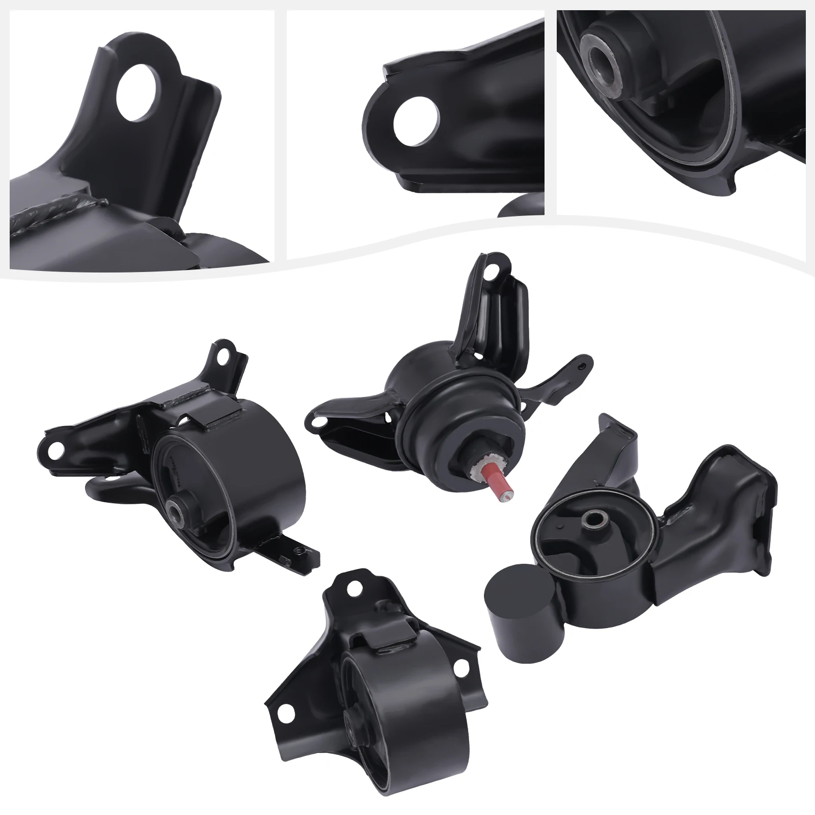 

4PCS Engine Motor & Trans Mount Set For 2011 2012 2013 2014 Hyundai Sonata 2.4L Auto Engine Support Bracket