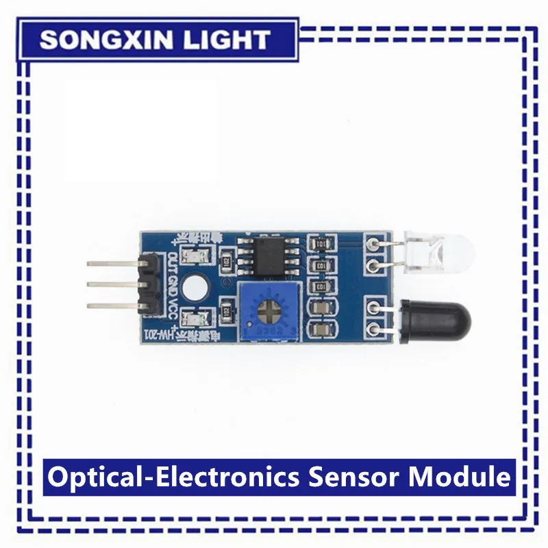 IR Infrared Obstacle Avoidance Sensor Module for arduino Smart Car Robot 3-Pin Reflective Photoelectric