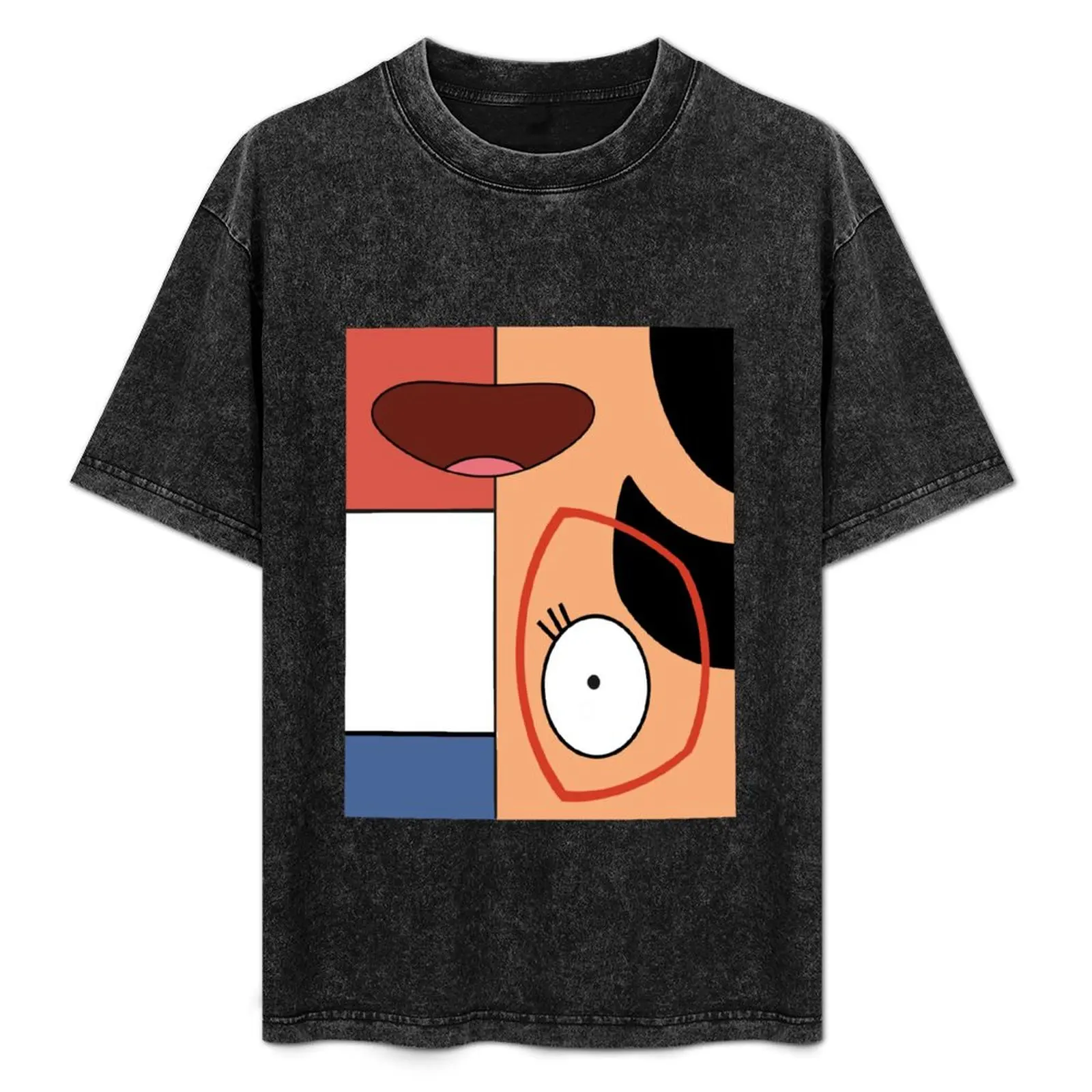 

Abstract Linda T-Shirt Quick Dry Sports Short Sleeve Tee