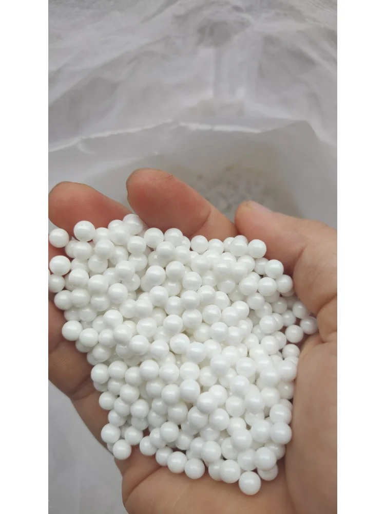 

1kg 0.1mm, 0.2mm, 0.3mm, 0.4mm 95% purity yttria stabilized zirconia ceramic heating beads mill grinding media ball ZrO2