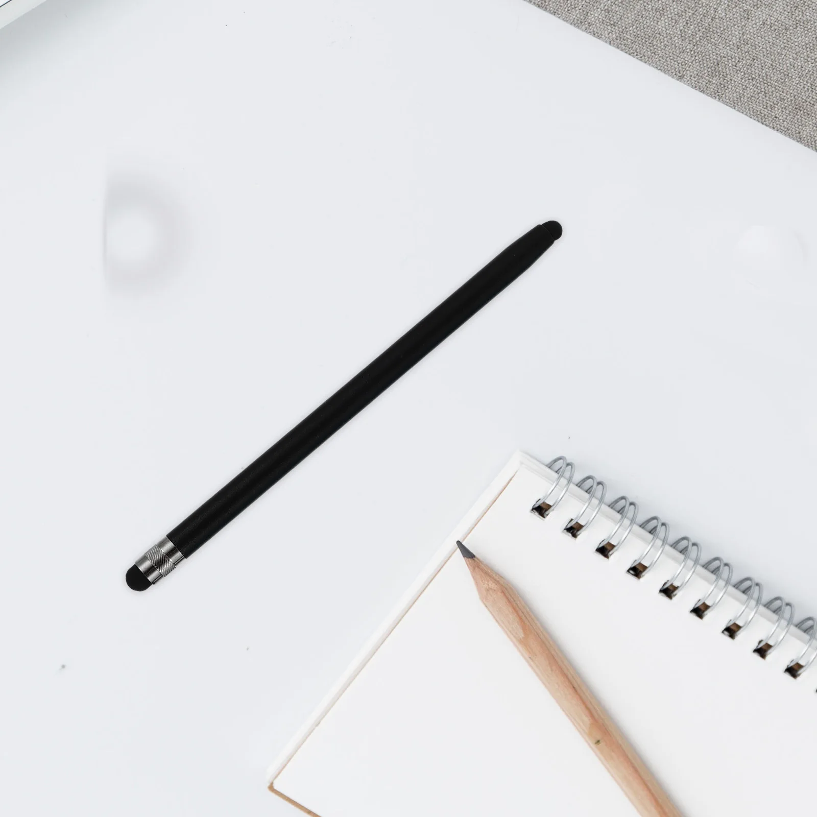 

4 шт. емкостный стилус для сенсорного экрана, двойные наконечники, плавное письмо, точный карандаш для рисования, планшеты, ручка для экрана из алюминиевого сплава