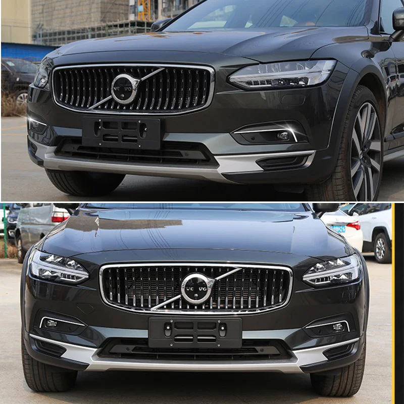 Per Volvo S90 V90 V90CC fendinebbia telaio striscia decorativa striscia decorativa in acciaio inossidabile 2021-2024 accessori auto