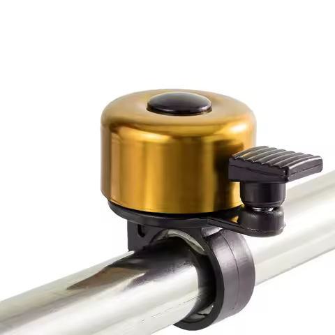 Silver/Blue/Red/black Bicycle Mini Bell Ring Aluminum Alloy Safety Warning Alarm Loud Sound Handlebar Bell for MTB Bike Horn 1pc