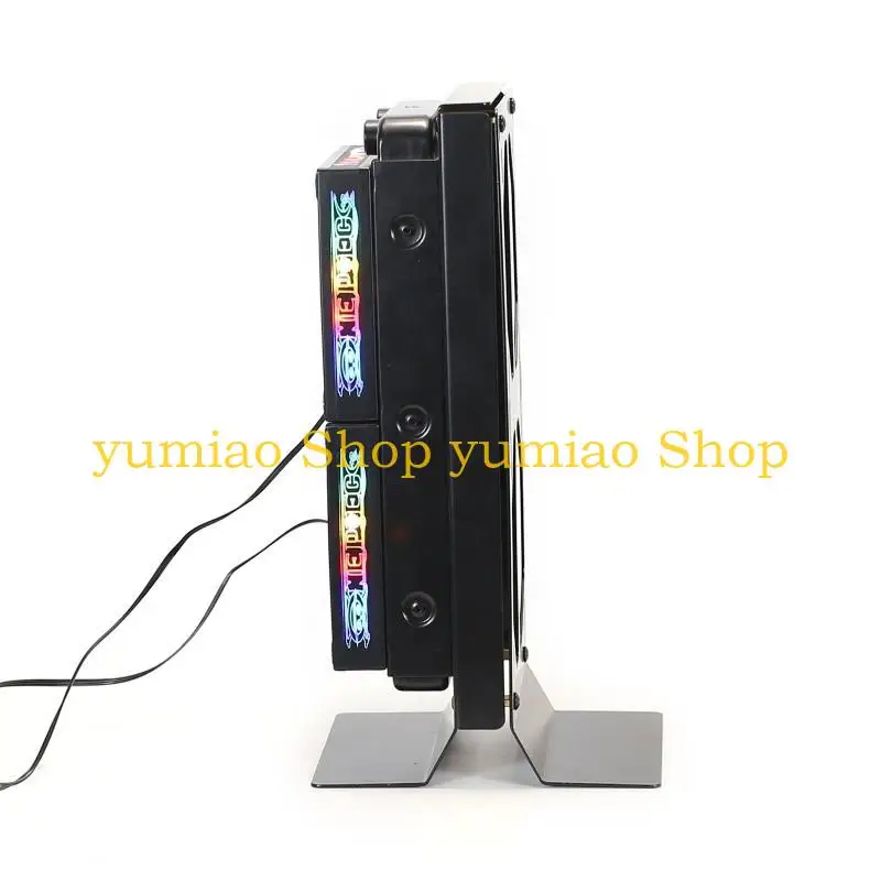 587B Braket Dock Pendingin Air Eksternal Untuk Komputer ITX Untuk Laptop Casing 240 360mm Pendingin Radiator Multifungsi Stent