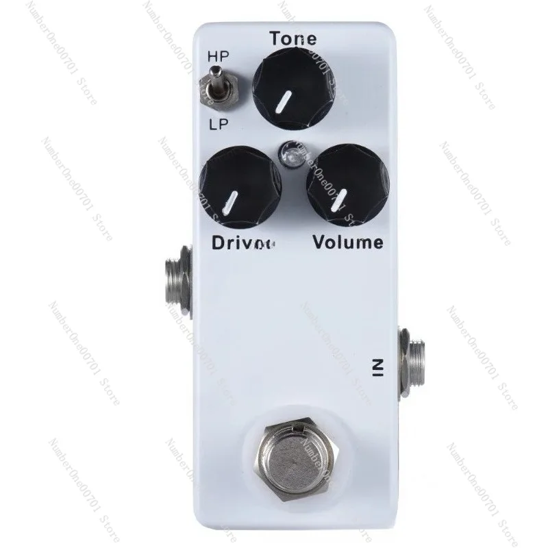 Bass Station Multi Effects Pedal Built-in Bass  Overdrive Compressor Turbo Tuner for Bass Guitar