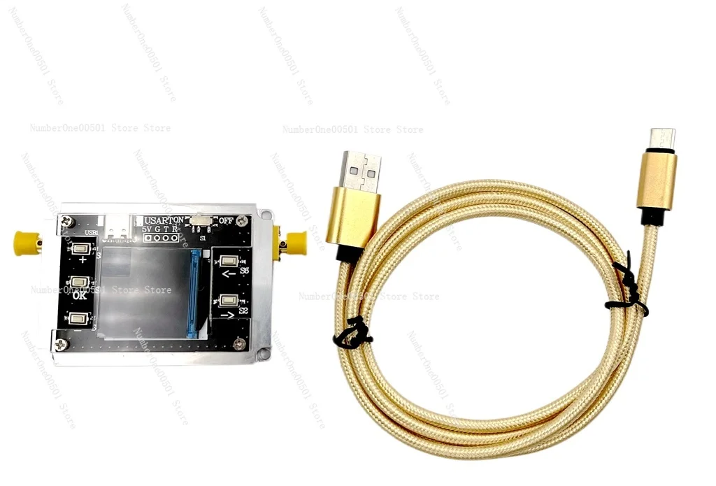 3G 6G 8G Digital Program Controlled Attenuator 90DB Step 0.25DB TFT Display CNC High Isolation