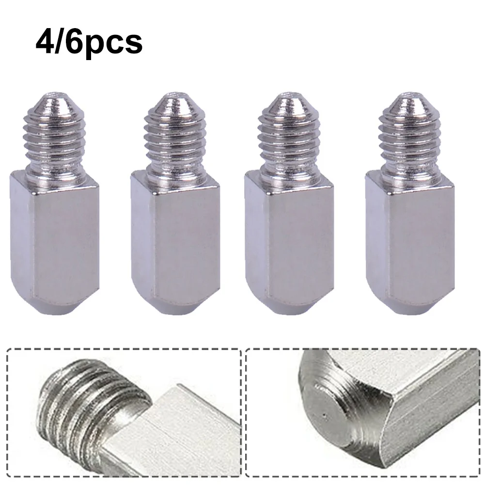 2/4/6 Pcs Square Metal Drive Pin Stud Mixer Parts For Oster Rubber Connector Square Shaft Juicer Conversion Head Replace