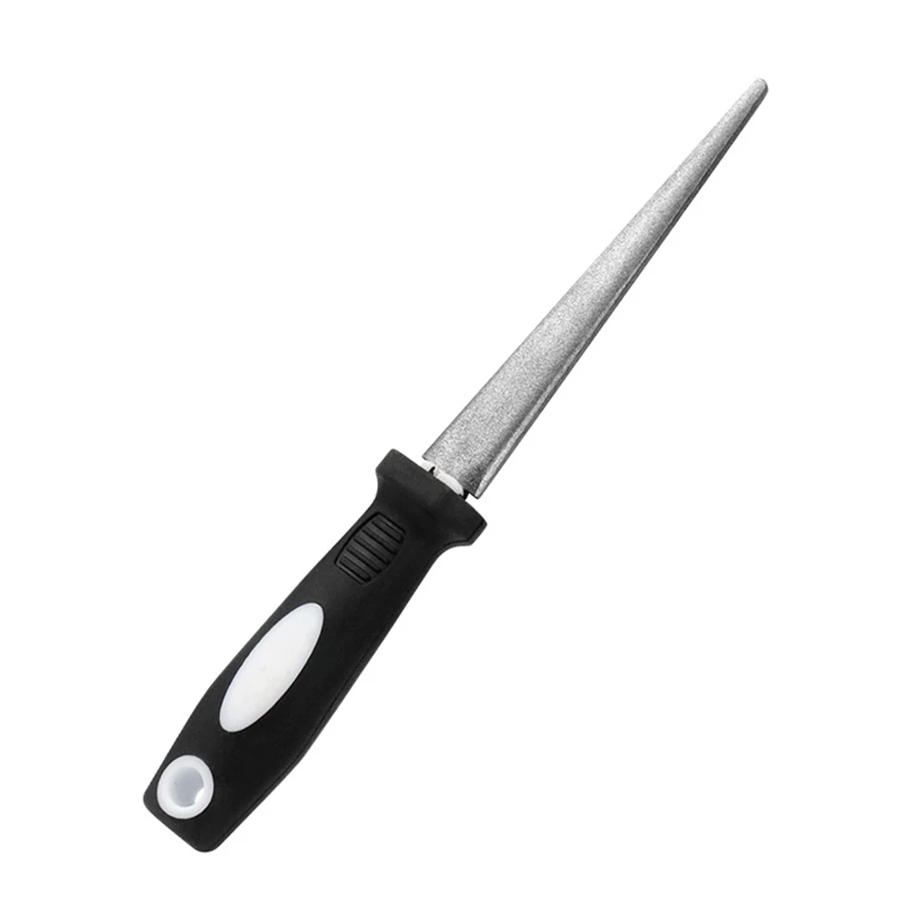 Fishing Hook Sharpener Multi-functional Half Round File With Comfortable Grip Or Outdoor Use For Sharpening Hooks Marble