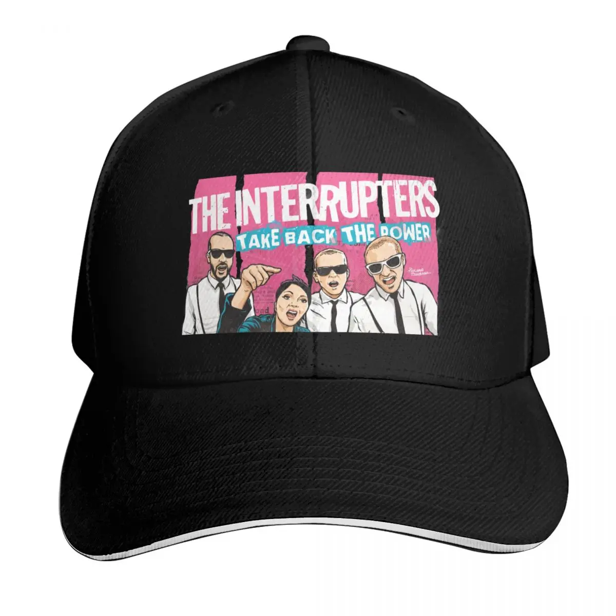 

Бейсбольная кепка The Interrupters ORIGINAL ART, роскошная женская кепка, военная тактическая кепка | -F- | Винтаж для мужчин и женщин