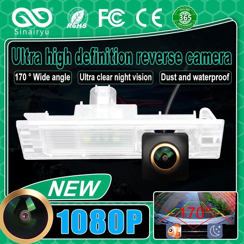 

AHD 1080P 170° Fish-eye Lens Car Rear View Reverse Backup Camera For BMW 6 1 Series F20 F21 M6 E63 E64 F06 Mini Clubman