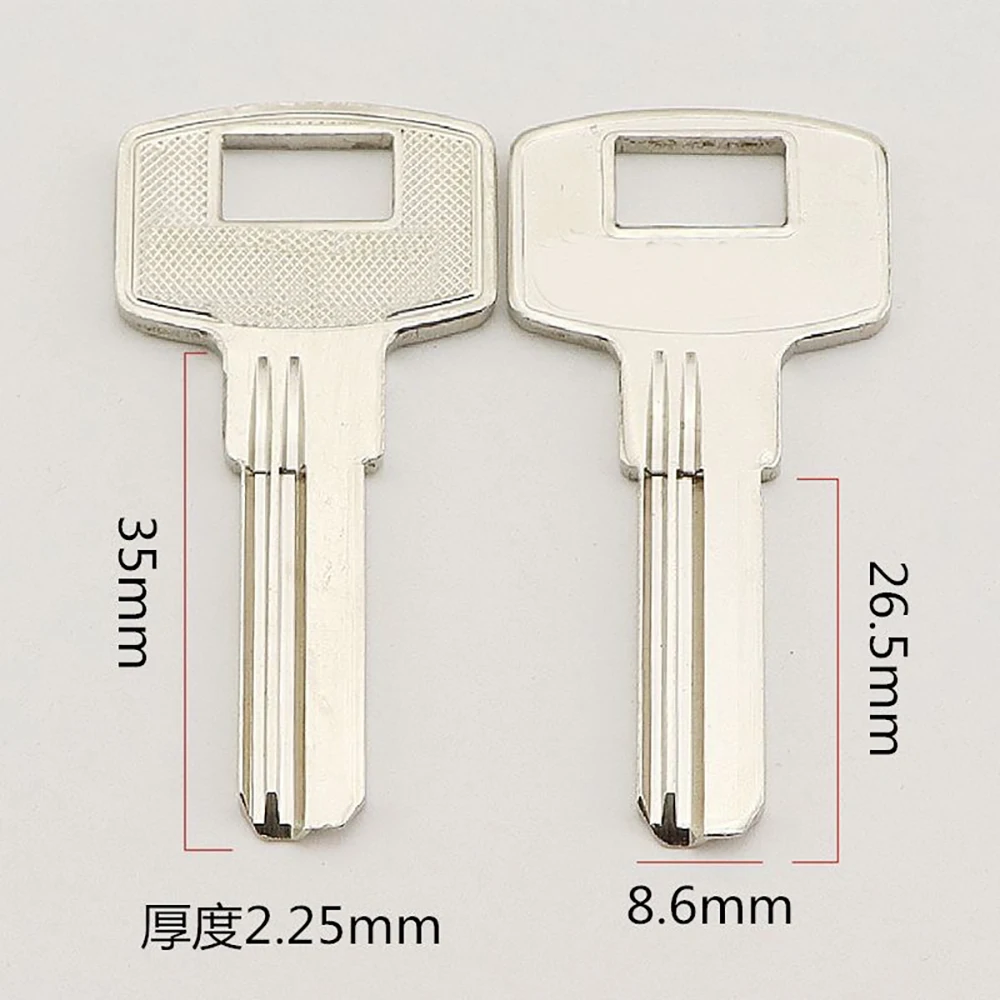 

Commonly Used Key Blank FAV1D Baili Double Slot Key Blank Key Material/Key Blank