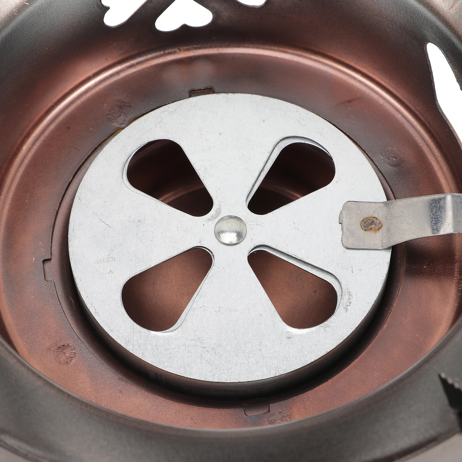 

Retro Alcohol Stove Portable Camping Burner Lightweight Compact Design Outdoor Cooking Gear Metal Pocket Stove Backpacking