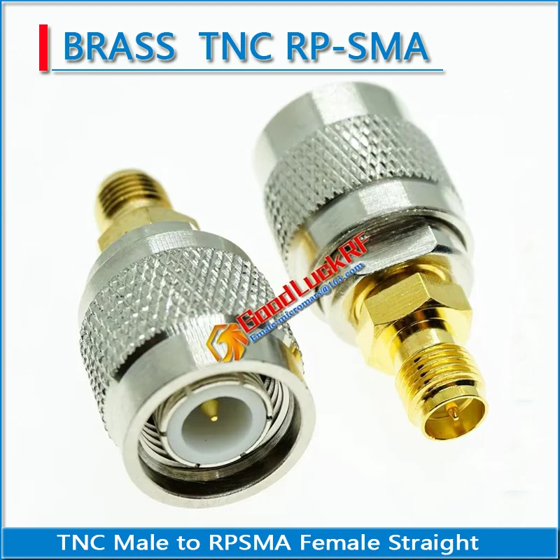 L12 TNC Male to RPSMA RP-SMA RP SMA Female Plug GOLD Plated Straight Coaxial Socket RF Connector Adapters