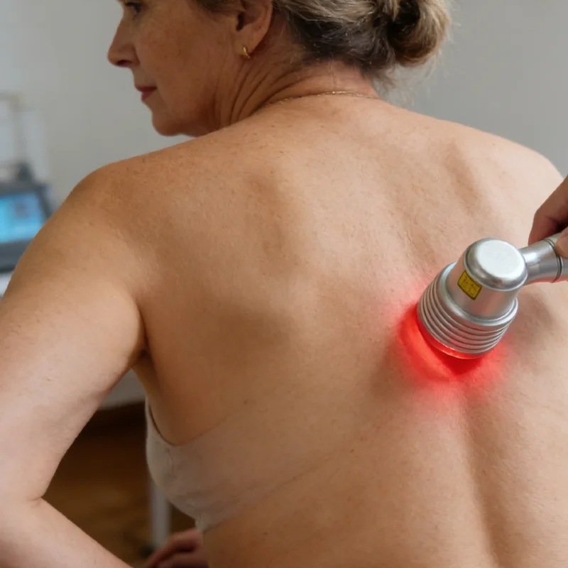 

Лазерный аппарат с двойной длиной волны 808 нм/650 нм, 1055 мВт, профессиональный массажер для холодовой терапии и снятия боли