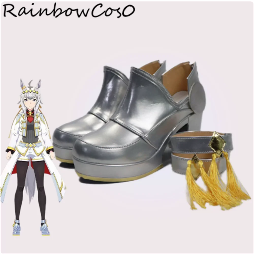 

Ботинки Oguri Cap UmaMusume Pretty Derby, обувь для игры в аниме-стиле, на Хэллоуин, Рождество, RainbowCos0 W5716