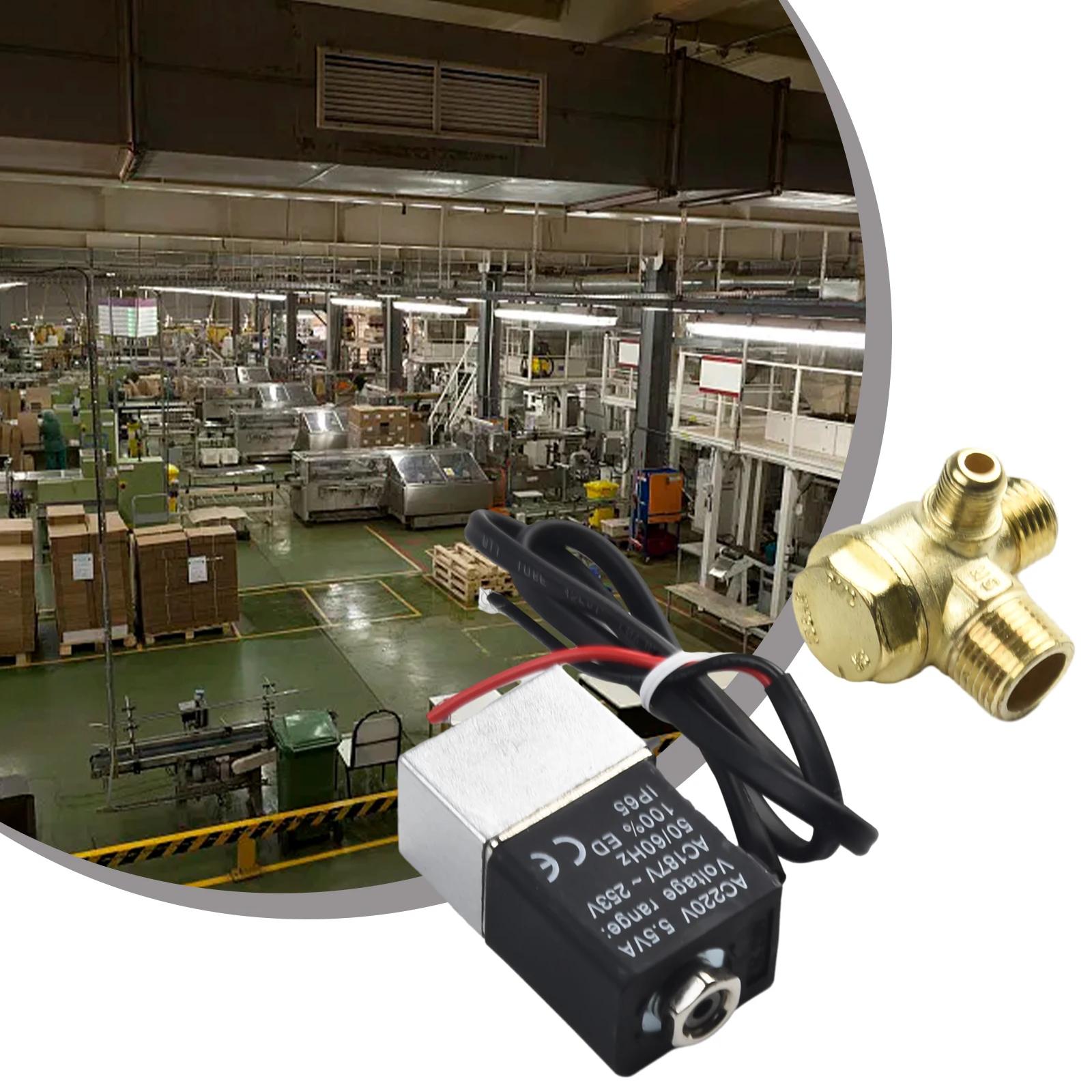 Zinc One-way Valve Solenoid Valve Bleed Check Valve Components Cut-off Fits Air Compressor Machine Mute Oil-free Hot Sale 2025