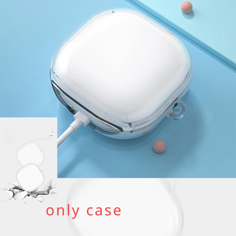 Redmi Airdots /Airdots s/2 /airdots3/2s custodia Fashion Flower Pendant Case custodia in Silicone trasparente per auricolari redmi airdots3