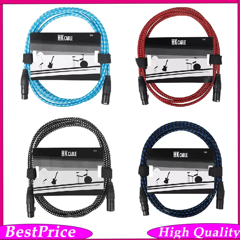 3M Audio Connecting Line HK · LADE GT130XLR Microphone Guitar Connection Cable Noise Reduction System
