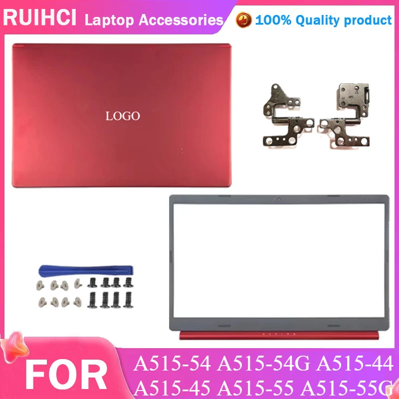 

New For Acer Aspire 5 A515-54 A515-54G A515-44 A515-45 A515-55 A515-55G Laptop LCD Back Cover/Front Bezel/Hinges/Top Lid Metal