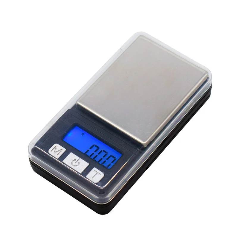 Portable Digital Jewelry Scale Mini Pocket Scale 200g/500g 0.01g High Precision LCD Backlight Electronic Scale Weighing Tool