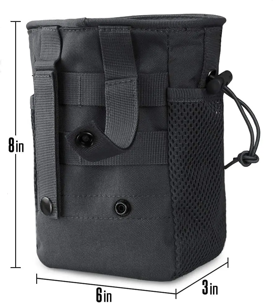 في الهواء الطلق مول الرباط مجلة تفريغ الحقيبة قابل للتعديل فائدة حزام فاني الورك الحافظة حقيبة في الهواء الطلق الذخيرة تخزين حزمة #5