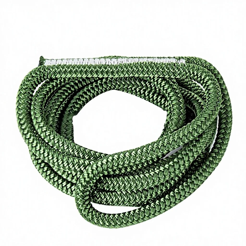 

Высокопрочный полиэстеровый страховочный трос с плотной оплеткой, модель 138, Китай, для высотных работ и скалолазания на открытом воздухе