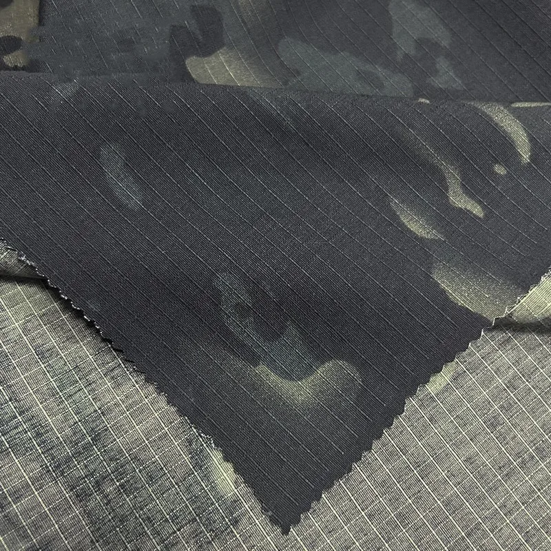 Polyester Cotton Multicam Black Camouflage Fabric TC MCBK Cloth Tactical Uniform Camo Suits DIY Cloth