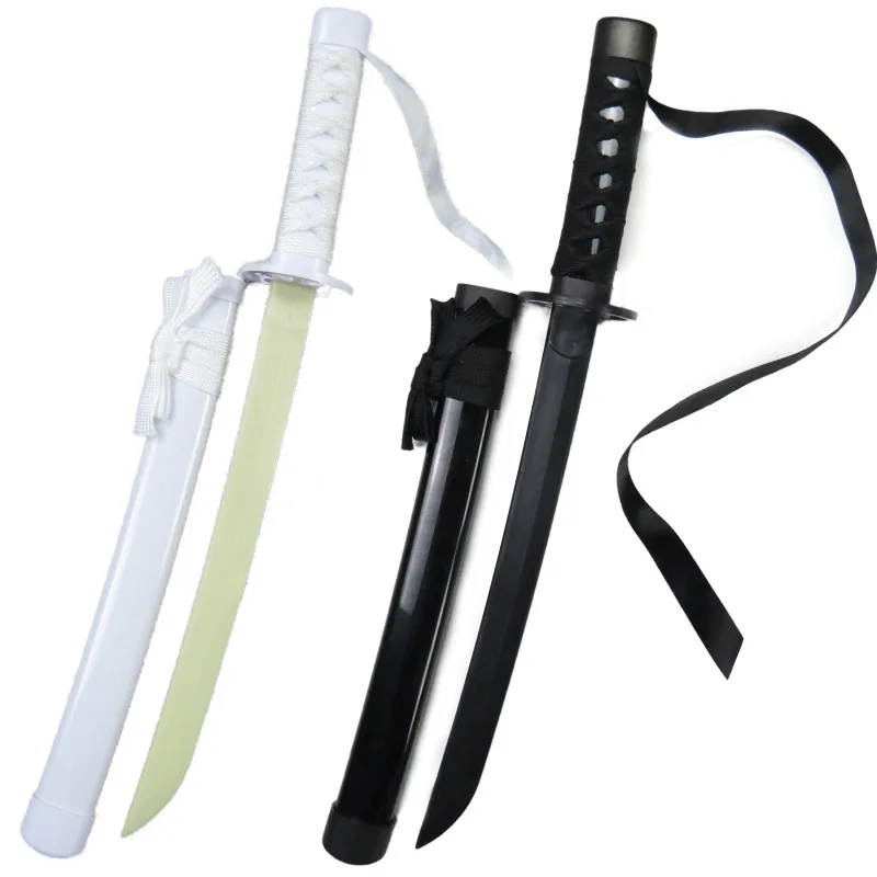 42cm/16.53インチ ブリーチ 夜光プラスチック製侍刀鞘 スノーホワイト アニメ周辺グッズ コレクタブル シース付き 発光玩具