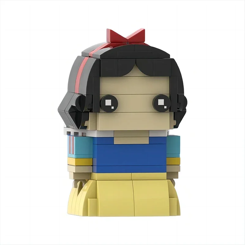 Animierte Geschichte Prinzessin Cartoon Märchenfigur Bausteine MOC Prinz Hexe Cartoon-Puppenmodell DIY Kinderspielzeug Geburtstagsgeschenk – Detail 4