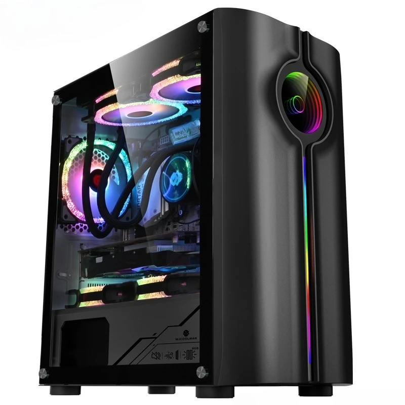 Mirror computer desktop machine tool free disassembly Internet cafe e-sports game chassis