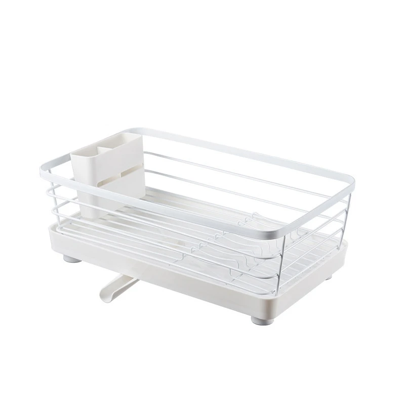 

Kitchen Drain Rack Dish Rack Sink Drain Basket Rack Plate Dish Chopsticks Tableware Storage Rack Easy To Clean