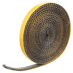 Flat Stove Door Seal Gasket Fire Rope For Burning Stove Heater Burner Rope Seal Heat Resistant Glass Fiber Strip Self