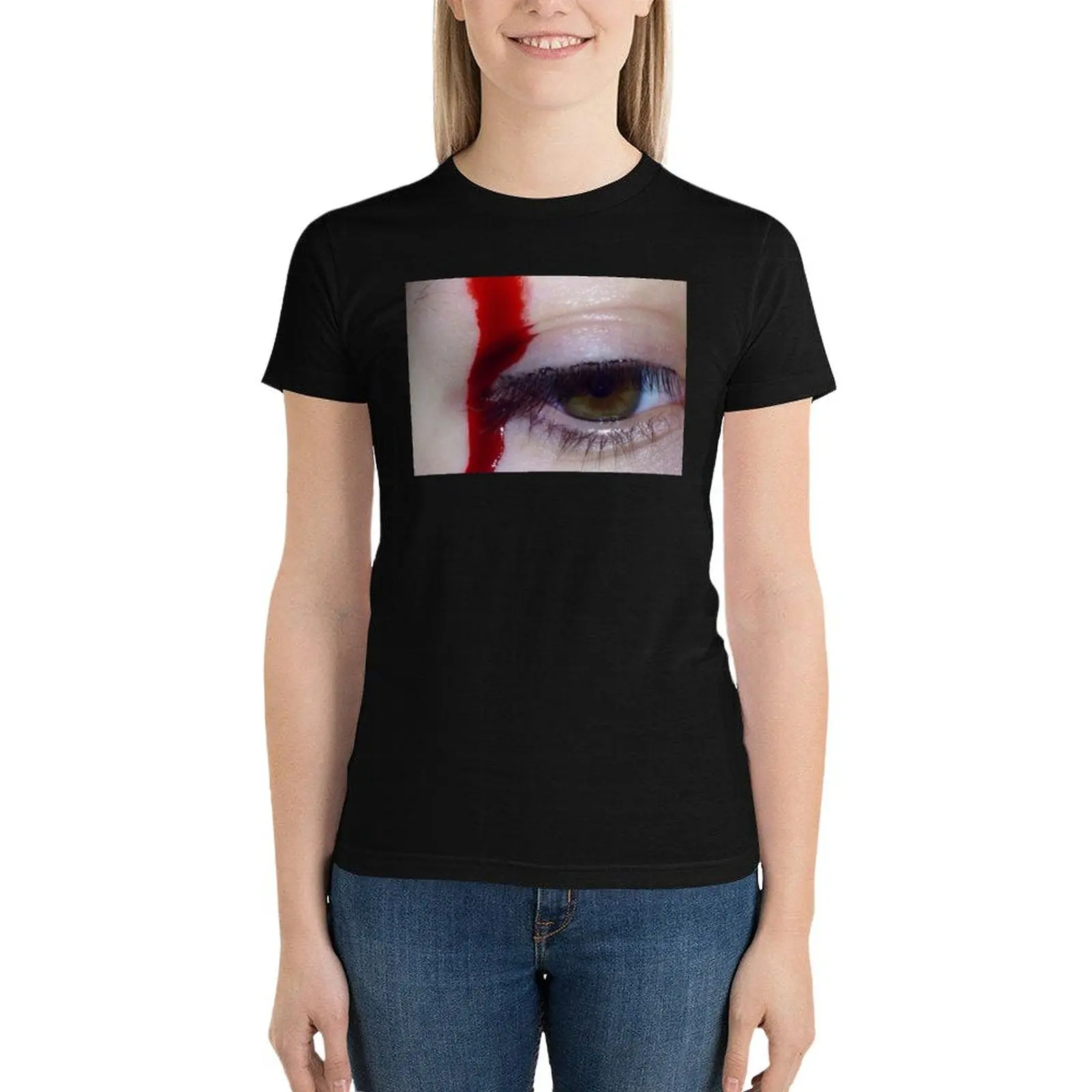 EYE CANDY-T-Shirt d'été pour femmes, vêtements animés, vêtements Kawaii, médicaments