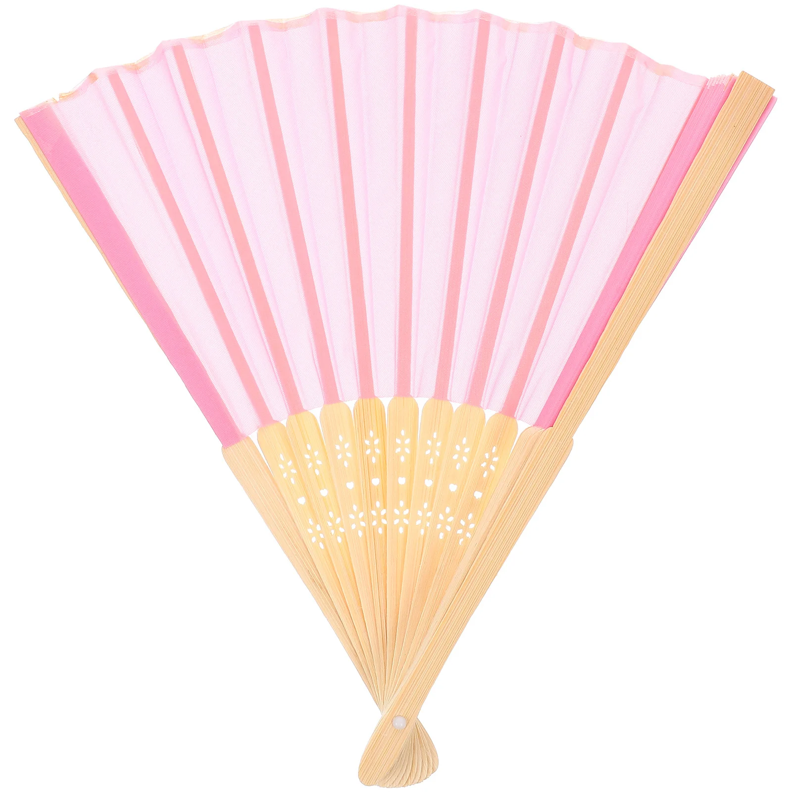 

Chinese Folding Handheld Cloth Fan Retro Style Vintage Dance Party Prop Wedding Decoration Lightweight Portable Fan