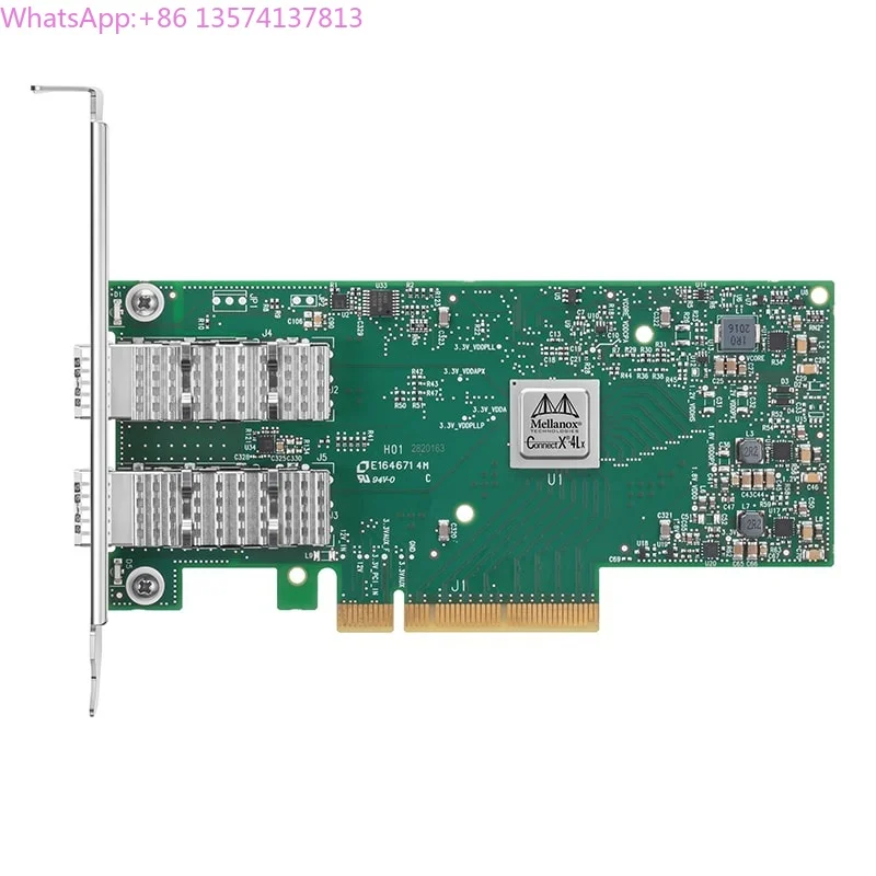 

MCX512A-ACAT ConnectX-5 EN Network Interface Card, 10/25GbE Dual-port SFP28, PCIe3.0 X8, Tall Bracket Server Adapter