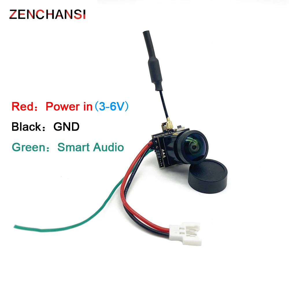 5.8G 48CH 600mW verstelbare VTX-CAM FPV Zender Raceband 1200TVL Mini FPV Micro Camera voor RC Multicopter fpv Drone