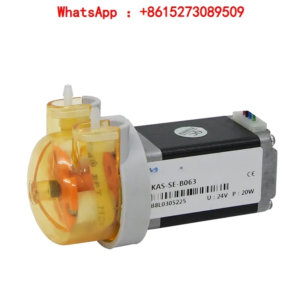 24V stepper motor medical treatment peristaltic dosing pump for food industry add trisodium phosphate