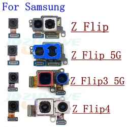 For Samsung Galaxy Z Flip Flip2 Flip3 Flip4 5G Rear Facing Selfie Big Back Main Camera Module Ribbon Flex Cable Parts