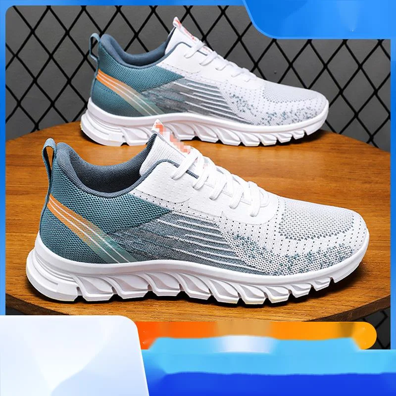 

Sports shoes for men 2023 Spring New men's shoes Lace up Running shoes Fashion trend shoes for men