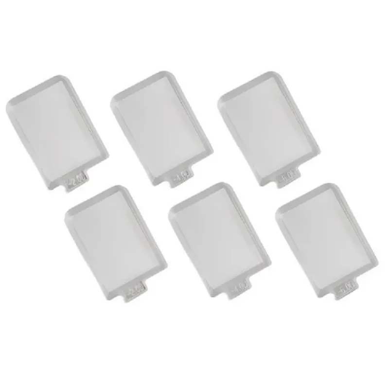 Набор диоптрийных линз FatShark -2,00/-4,00/-6,00 линз для близорукости и близорукости для очков FPV Fatshark, запасные части