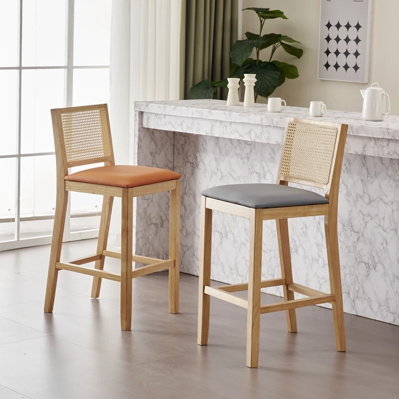 Kursi Bar Minimalis Nyaman Kursi Bar Rias Gaming Mewah Kokoh Perabotan Rumah Cadeira Logam Salon Unik Tinggi Nordic